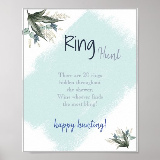 Ring Hunt: Het perfecte spel voor Bruidsfeesten! Poster (Voorkant)