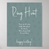 Ring Hunt: Het perfecte spel voor Bruidsjonkvrouwe Poster (Voorkant)