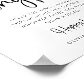 Ring Hunt Oranje Vrijgezellenfeest Game Kaart Poster (Hoek)