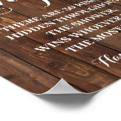 Ring Hunt Sunflower Vrijgezellenfeest Game Sign Poster (Hoek)