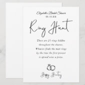 Ring Hunt | VRIJGEZELLENFEEST (Voorkant / Achterkant)