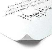 Ring Hunt Vrijgezellenfeest Game Soft Green Wash P Poster (Hoek)