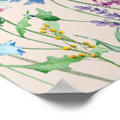 Ring Hunt Wilde Bloem Charm Bruidsfeest Spel Poster (Hoek)