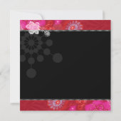 Ring in 2015 Glamoureus nieuwjaarsfeest Kaart (Achterkant)