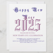 Ring in 2025: Nieuwjaarsviering Kaart (Voorkant)
