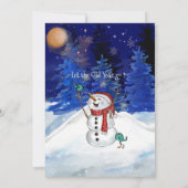 Ring in the New Year with Nordic Charm I Whimsical Kaart (Achterkant)