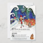 Ring in the New Year with Nordic Charm I Whimsical Kaart (Voorkant)