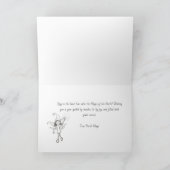 Ring in the New Year with the Magic of the North  Feestdagen Kaart (Binnen)