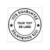 Ring Label & Iconen + uw gebogen & Tekst of teken Rubberstempel (Afrduk)