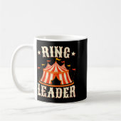 Ring Leader - Circus Lover Ringmaster Circus Party Koffiemok (Links)