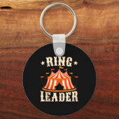 Ring Leader - Circus Lover Ringmaster Circus Party Sleutelhanger (Voorkant)
