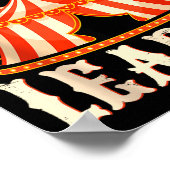 Ring Leider - Circus Liefhebber Ringmeester Circus Poster (Hoek)