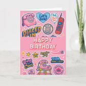 "Ring! Meisjes Happy Birthday Kaart (Voorkant)