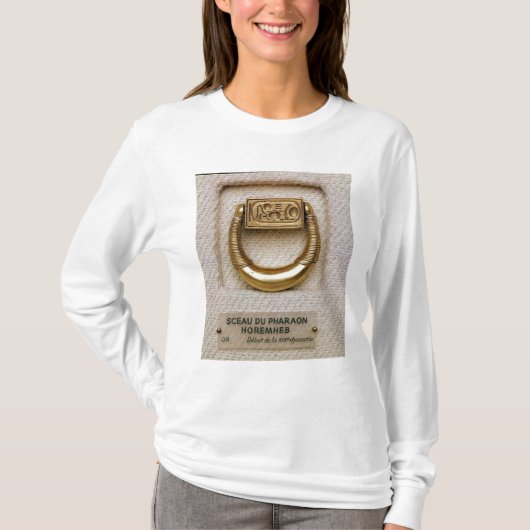 Ring met de verzegeling van General Horemheb T-shirt (Voorkant)