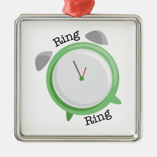 Ring Metalen Ornament