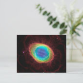 Ring Nebula Detail Briefkaart (Staand voorkant)