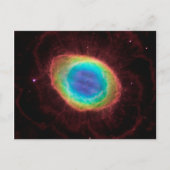 Ring Nebula Detail Briefkaart (Voorkant)