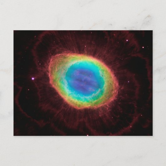 Ring Nebula Detail Briefkaart (Voorkant)