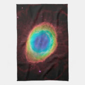 Ring Nebula Detail Space Foto Theedoek (Verticaal)