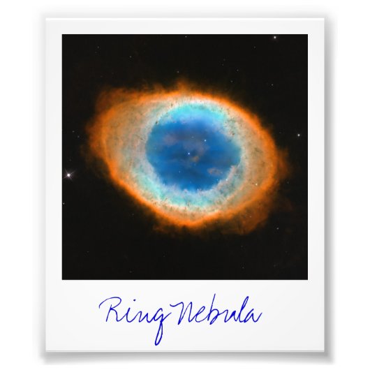 Ring Nebula Foto Afdruk (Voorkant)