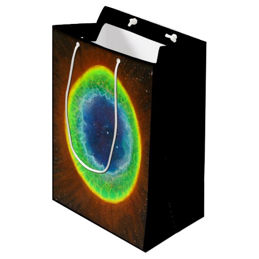 Ring Nebula Gift Bag Medium Cadeauzakje (Voorkant Gekanteld)