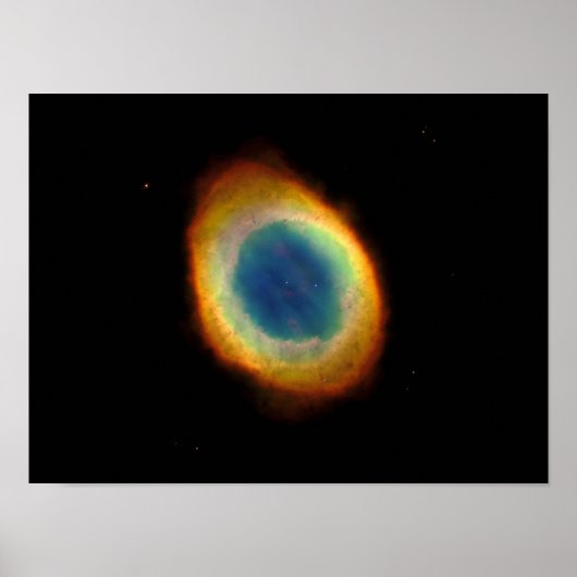 Ring Nebula (Hubble Telescope) Poster (Voorkant)