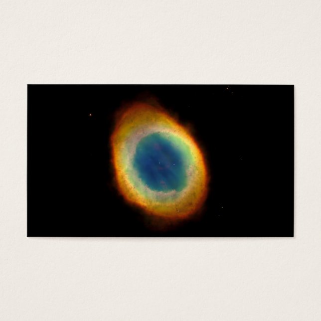 Ring Nebula (Hubble Telescope) Visitekaartje (Voorkant)