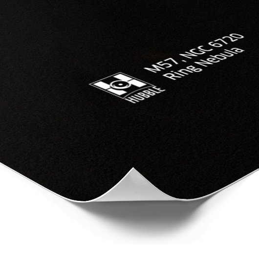 Ring Nebula. M57, NGC 6720 - Poster (Hoek)