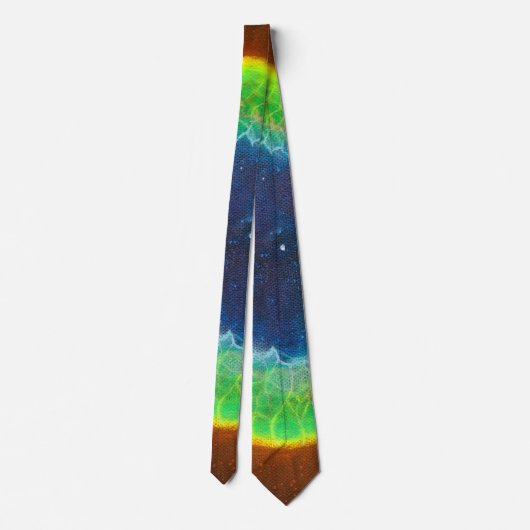 Ring Nebula Necktie Stropdas (Achterkant)
