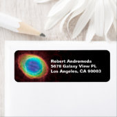 Ring Nebula of NGC 6720 True Shape, ZGOA, adres Etiket (Insitu)