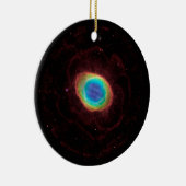 Ring Nebula Space Universe Keramisch Ornament (Rechts)