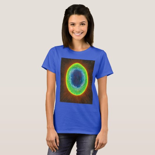 Ring Nebula Vrouwen T-shirt (Voorkant volledig)
