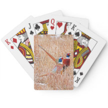 Ring Neck Pheasant Bicycle-afspeelkaarten