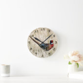 Ring Neck Pheasant in Meadow Ronde Klok (Huis)