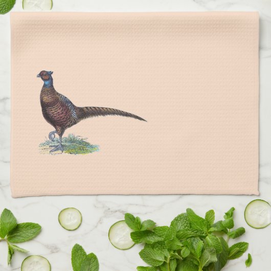  Ring Neck Pheasant Theedoek (Gevouwen)