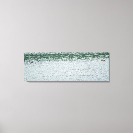 Ring-necked Duck Canvas Afdruk (Voorkant)