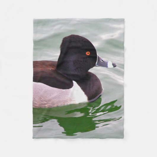 Ring Necked Duck Fleece Deken (Voorkant)
