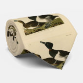 Ring-necked Duck van Audubon's Birds of America Stropdas (Opgerold)