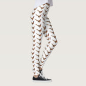 Ring-necked fazant bird cartoon leggings (Rechts)