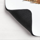 Ring-necked fazant bird cartoon muismat (Hoek)