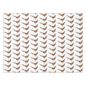 Ring-necked fazant bird cartoon tafelkleed (Voorkant (Horizontaal))