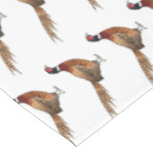 Ring-necked fazant bird cartoon tafelkleed (Gekanteld)