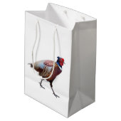 Ring Necked Pheasant Medium Cadeauzakje (Achterkant Gekanteld)