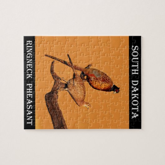 Ring-nek-fazant Legpuzzel (Horizontaal)