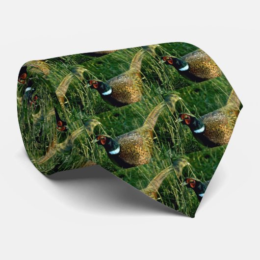 Ring-nekfazant Stropdas (Opgerold)