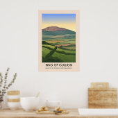 Ring Of Gullion AONB Reisposter Poster (Keuken)