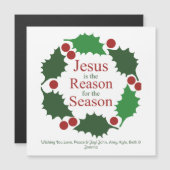 Ring of Holly Jesus Reden voor Seizoensmagneet Kaa (Voorkant / Achterkant)