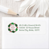 Ring of Holly Jesus reden voor seizoensterugkeer Etiket (Insitu)