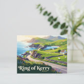 Ring of Kerry Ierland Briefkaart (Staand voorkant)