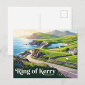 Ring of Kerry Ierland Briefkaart (Voorkant / Achterkant)
